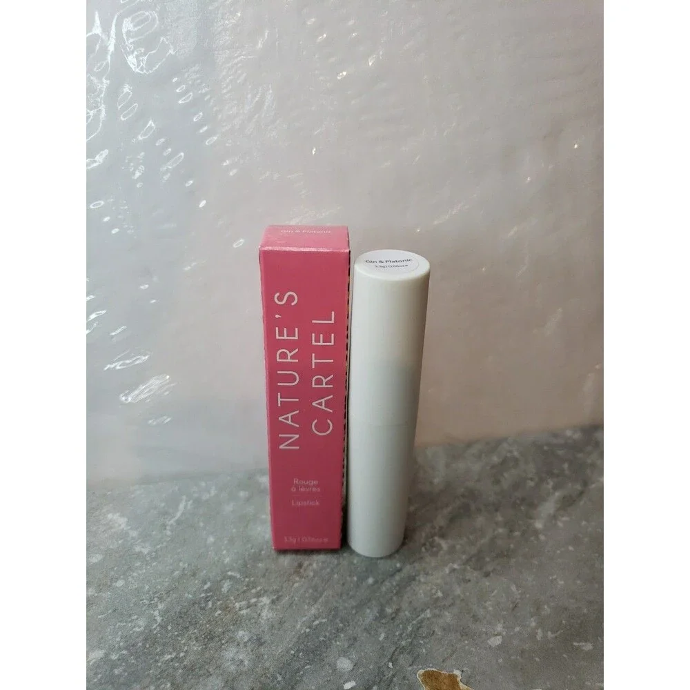 Nature’s Cartel | Lipstick “GIN & PLATONIC” Full Size 3.3g/.116oz - NIB